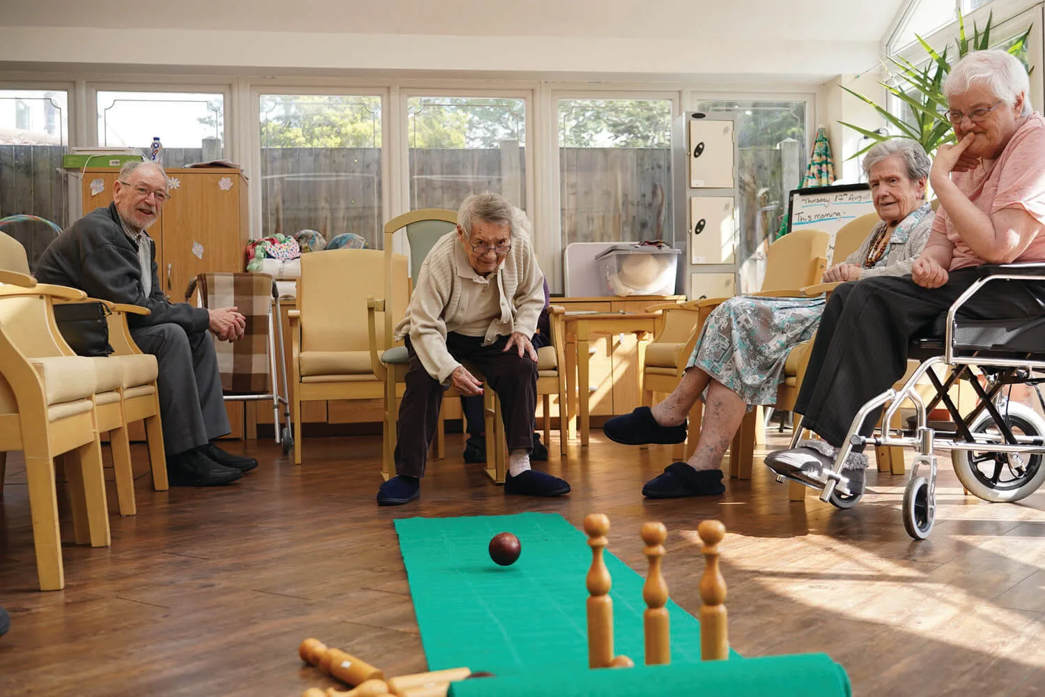 Bowls at Abbey Court Care
