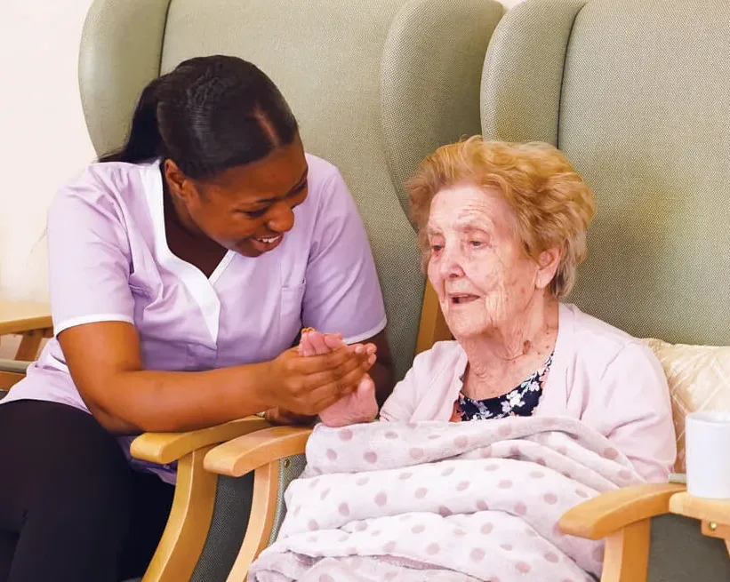 Caring for residents at Abbey Court Care